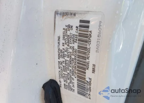 1999 Toyota Camry Xle V6 from USA, damaged, VIN 4T1BF28K5XU930080